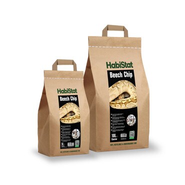 HabiStat Beech Chip Substrate, Coarse Range